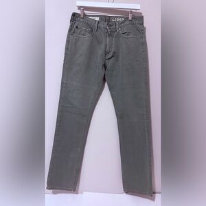 GAP MENS SAGE  SLIM FIT DENIM JEANS 30x32